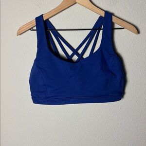 Lululemon Free To Be Serene Bra *Light Support, C/D Cup Deep Blue W2AJ5S